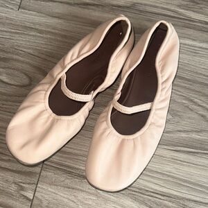 Reformation Women's Pink Ballet Flats